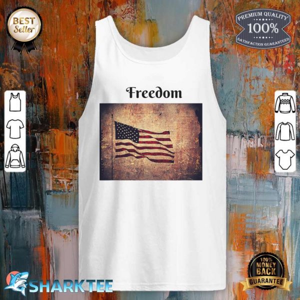 July 4th Freedom Independence Day Tank Top