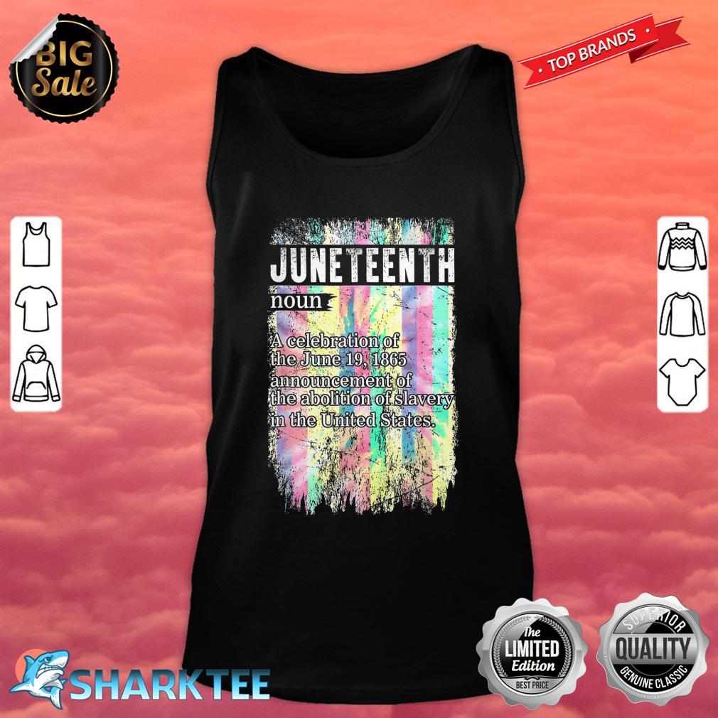 Juneteenth Freedom Day African American June 19th 1965 Tank Top