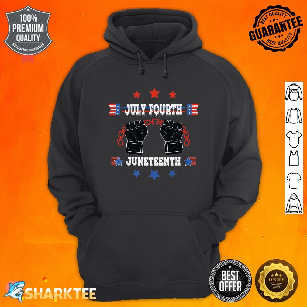 Juneteenth Is My Independence Day Not the 4th of July Hoodie 