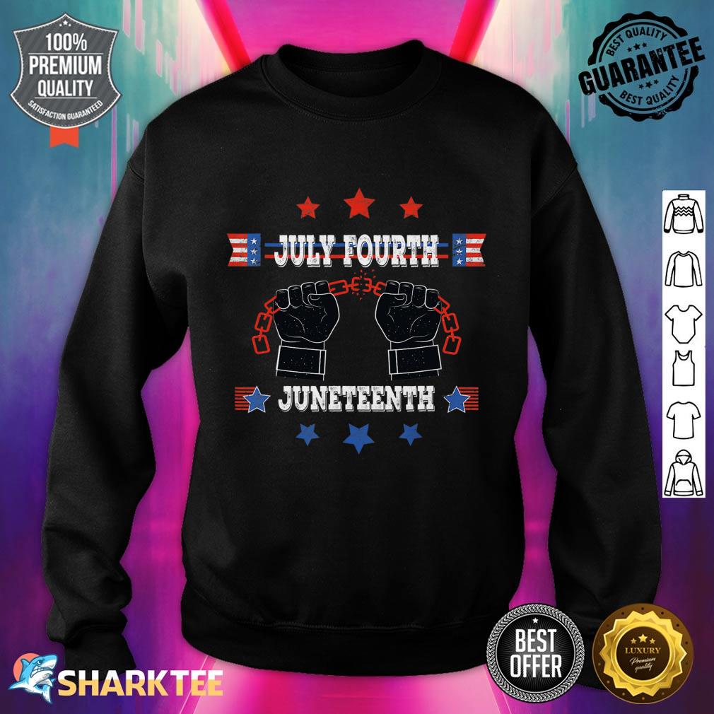 Juneteenth Is My Independence Day Not the 4th of July Sweatshirt