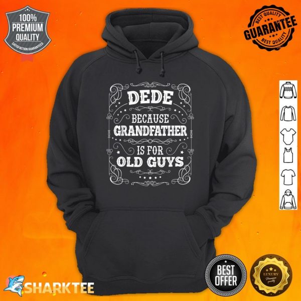 Mens Dede from Grandchildren Funny Fathers Day Dede Hoodie