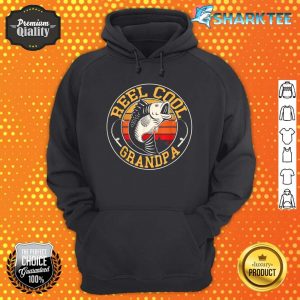Mens Reel Cool Grandpa Fishing Fathers Day Fisherman For Dad Hoodie