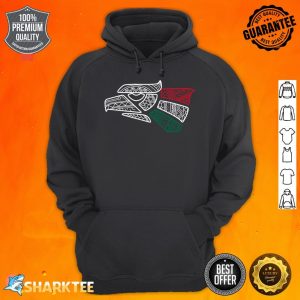 Mexico Flag Mexican Eagle Aztec Style Hoodie