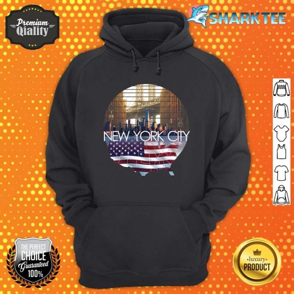 NYC New York City USA 4th July Independence Day Hoodie