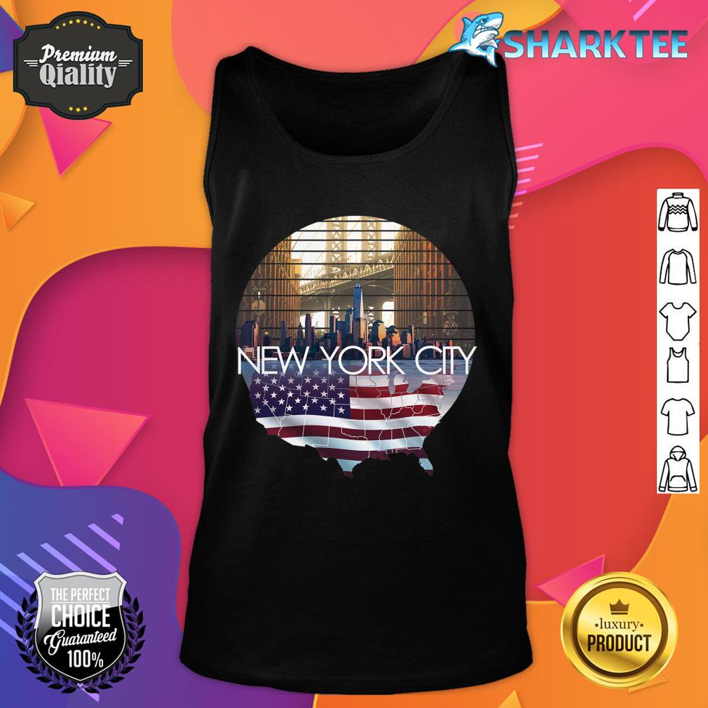 NYC New York City USA 4th July Independence Day Tank top
