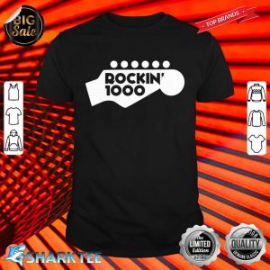 Rockin 1000 White Logo Original Active Shirt