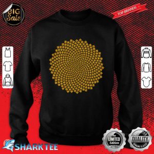 Sunflower Seed Fibonacci Spiral Golden Ratio Math Geometry Essential Sweatshirt