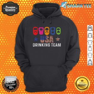USA Drinking Team 4th Of July Funny Independence Day Hoodie