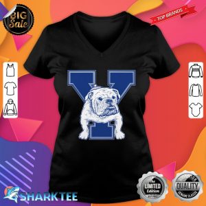 Vintage Yale Bulldog mascot V-neck