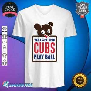 'Watch the Cubs Play Ball' Color V-neck