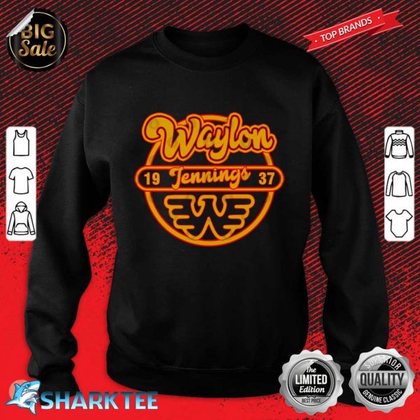 Waylon 1937 Jennings Sweatshirt