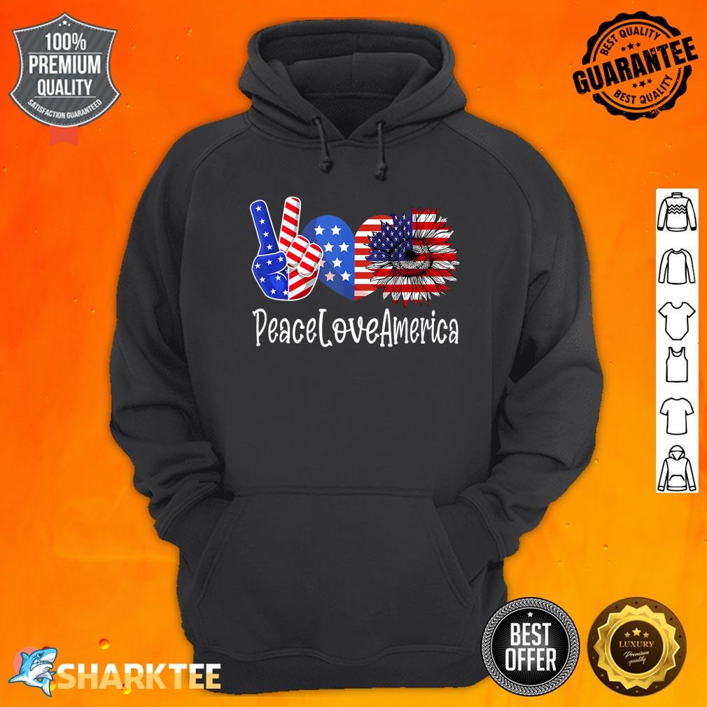 4th of July Women Funny July 4th America USA Hoodie 