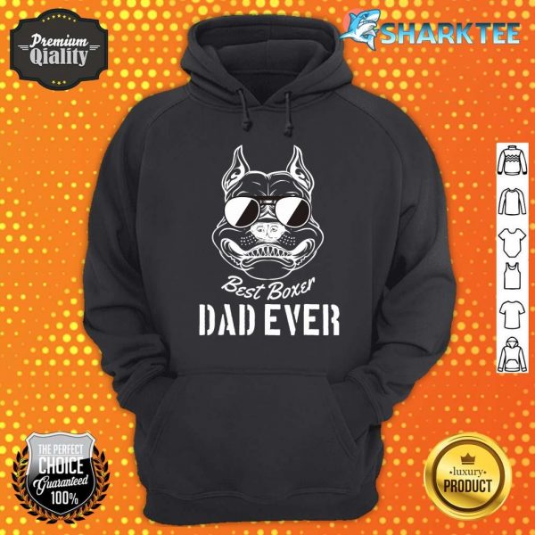 Best Boxer Dad Ever Funny Dog For Daddy Or Father's Day Hoodie