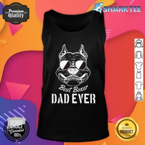 Best Boxer Dad Ever Funny Dog For Daddy Or Father's Day Tank Top