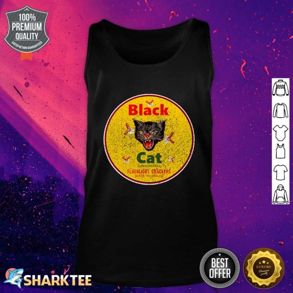 Black Cat Firecrackers Tank top