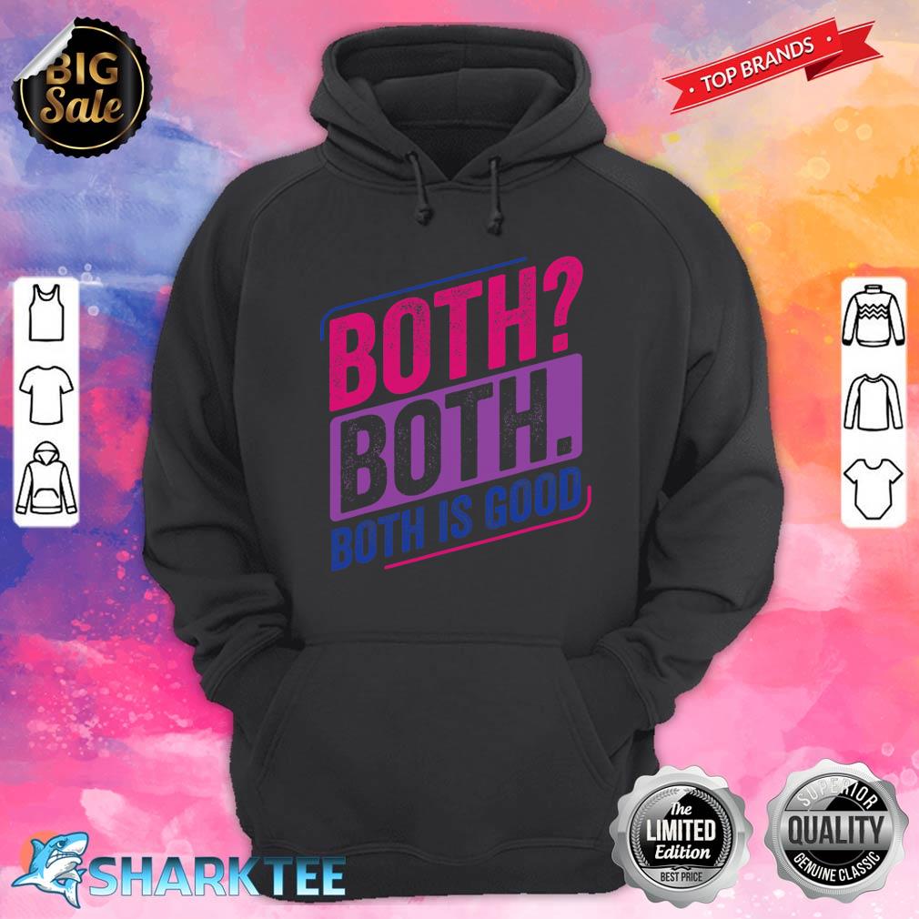 Both Both Bi Pride Bisexual Bisexuality Flag Hoodie 