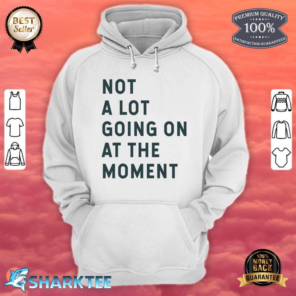 Brand Artist Unknown Not A Lot Going On At The Moment Hoodie  