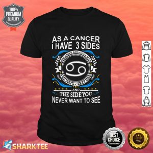 Cancer Star Sign Funny Astrology Zodiac Shirt