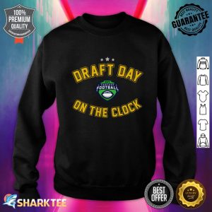 ESPN Fantasy Football Draft Day On The Clock Yellow Sweatshirt