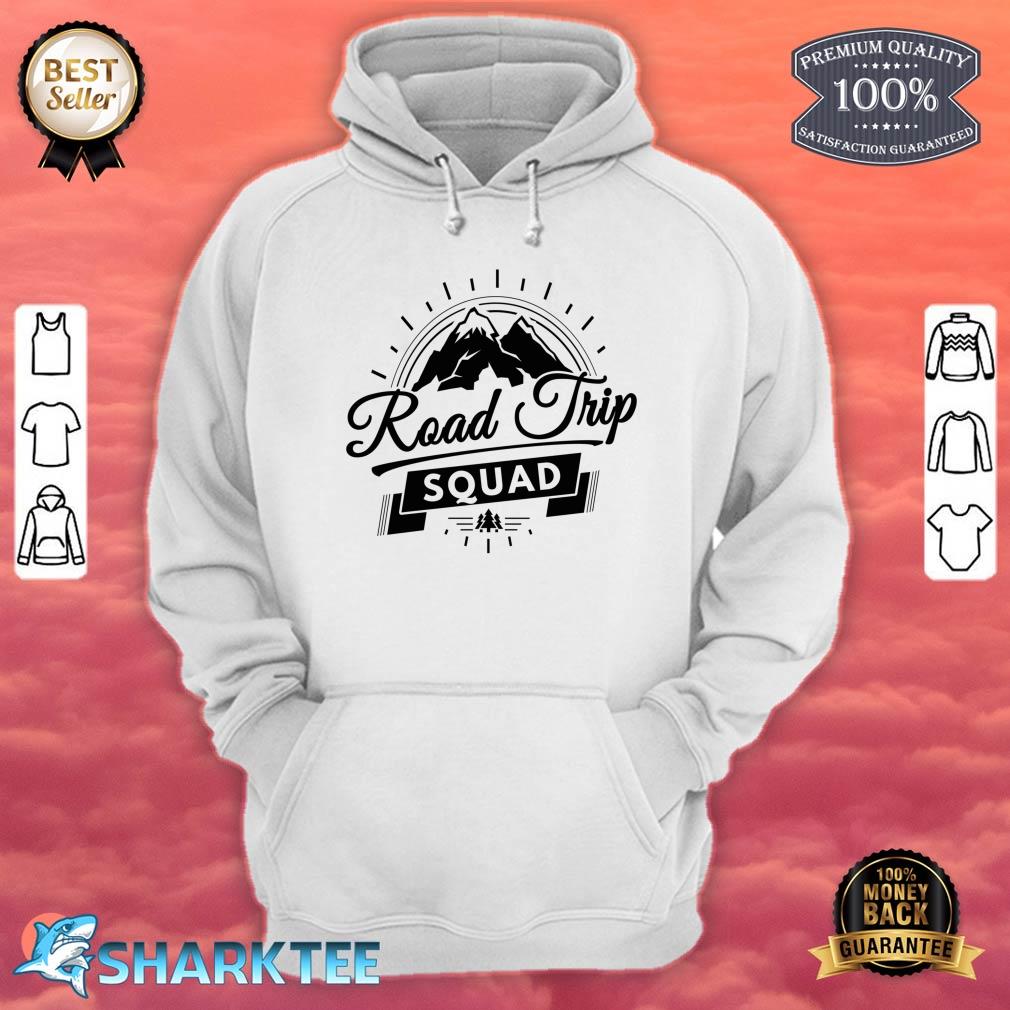 Family Vacation - Road Trip Squad Mountains Hoodie 