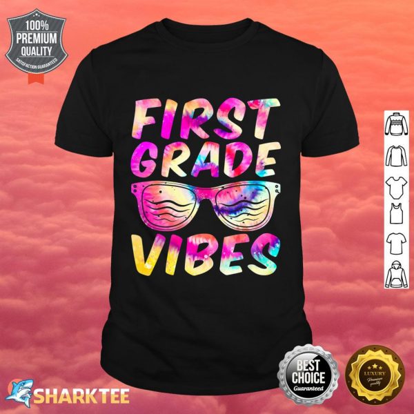 First Grade Vibes First Day of 1st Grade Kids Back to School Shirt