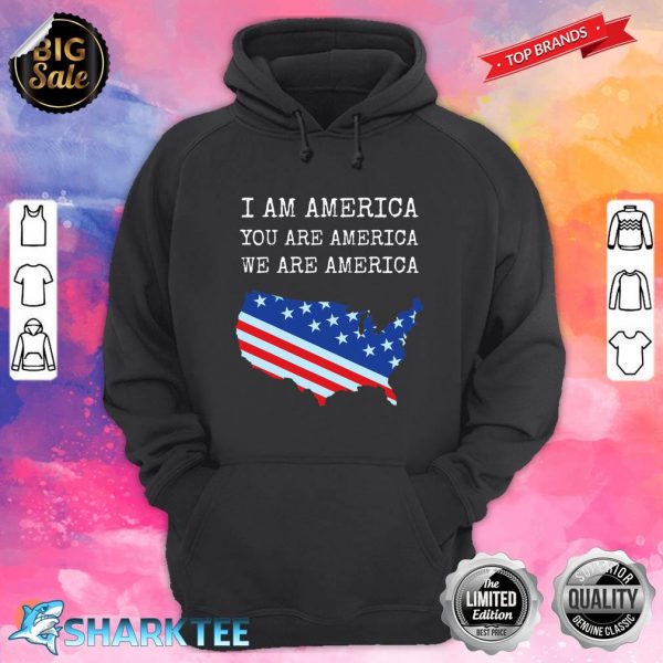 Funny American Flag Independence 4th of July Hoodie