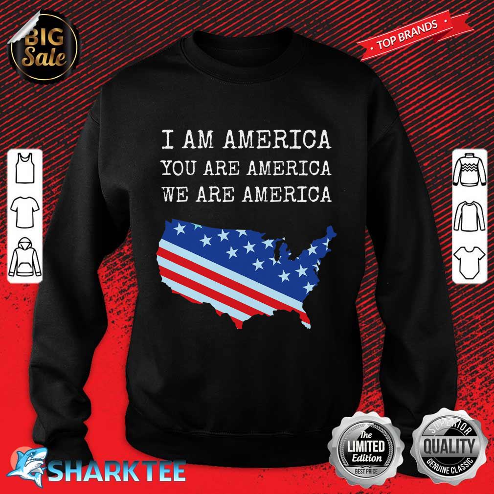 Funny American Flag Independence 4th of July Sweatshirt