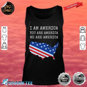 Funny American Flag Independence 4th of July Tank top