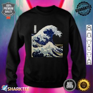 Kanagawa Japanese The Great Wave Sweatshirt
