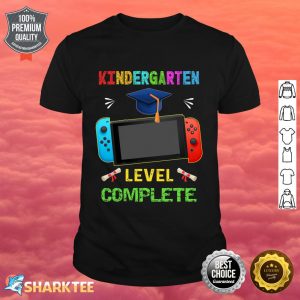 Kindergarten Level Complete Graduation Class Gamer Shirt