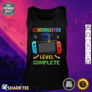 Kindergarten Level Complete Graduation Class Gamer Tank top