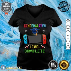 Kindergarten Level Complete Graduation Class Gamer V-neck