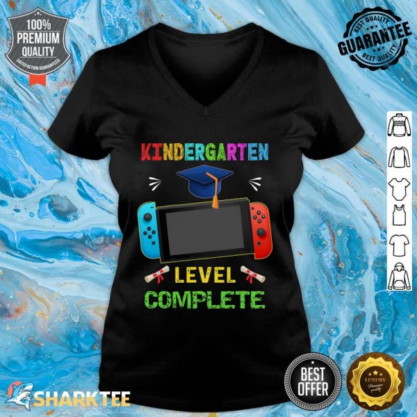 Kindergarten Level Complete Graduation Class Gamer V-neck