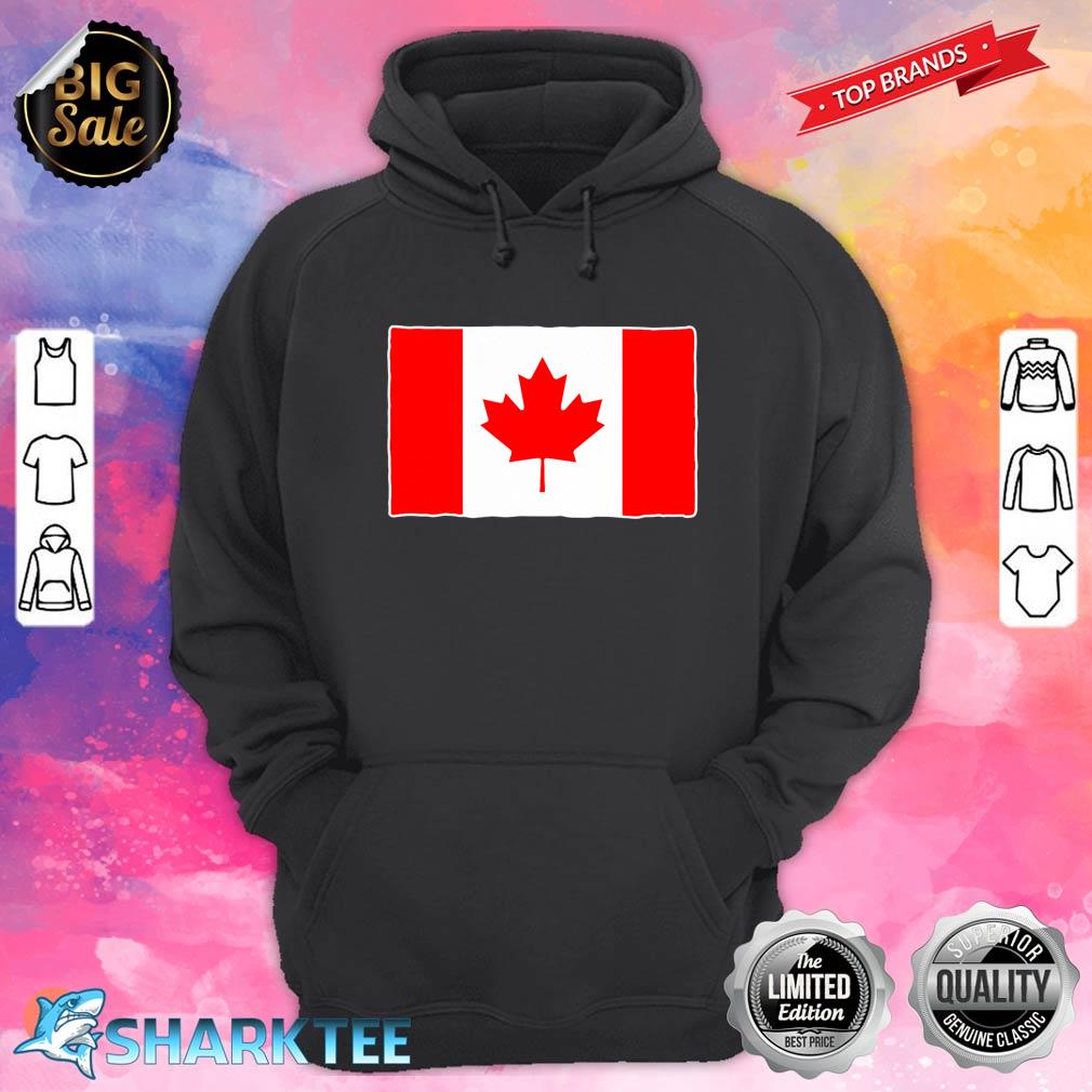 Loving Canada Flag Patriotic Canadian Sports Supporter Shirt