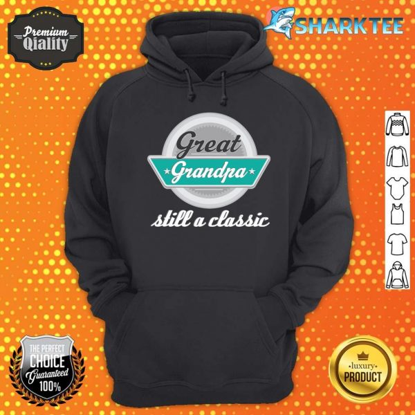 Mens Great Grandpa Gifts Funny Fathers Day Vintage Hoodie