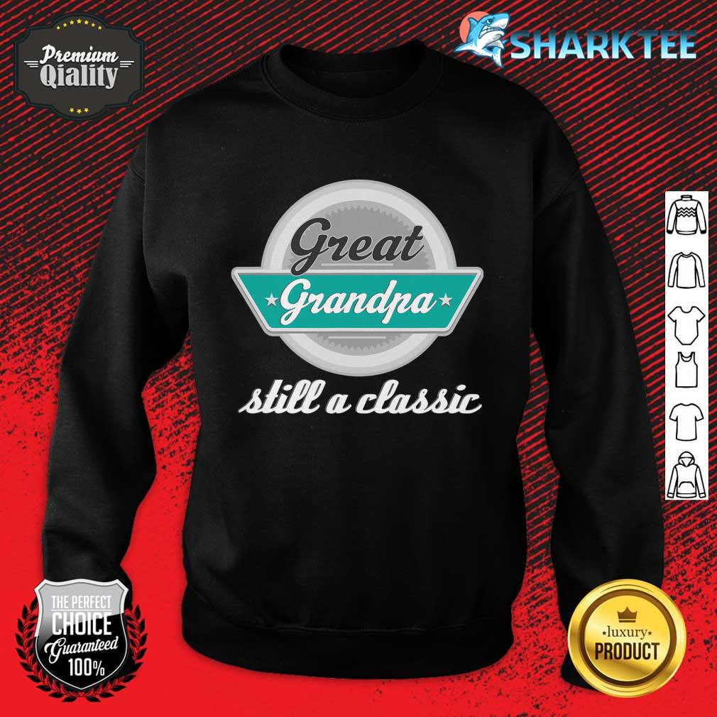 Mens Great Grandpa Gifts Funny Fathers Day Vintage Sweatshirt