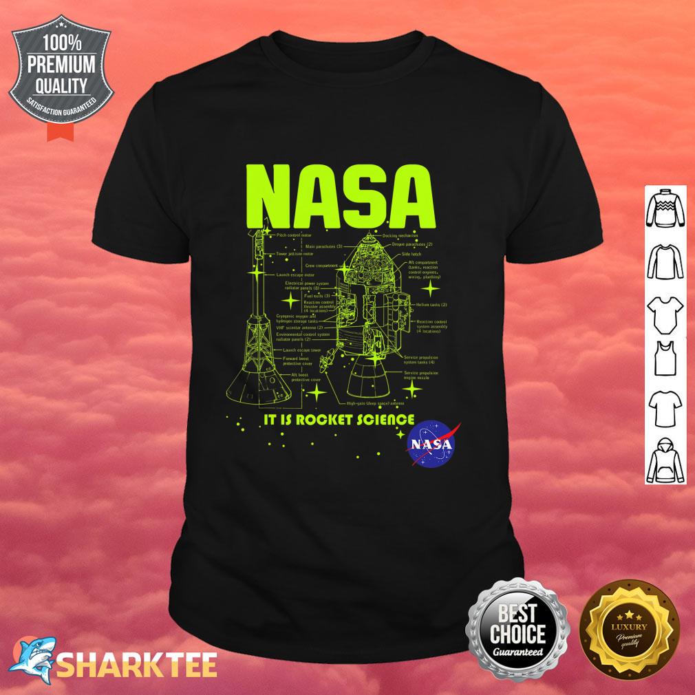 NASA Module Schematics Shirt
