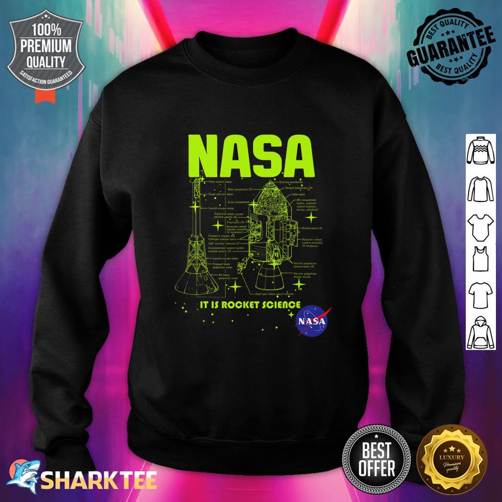 NASA Module Schematics Sweatshirt