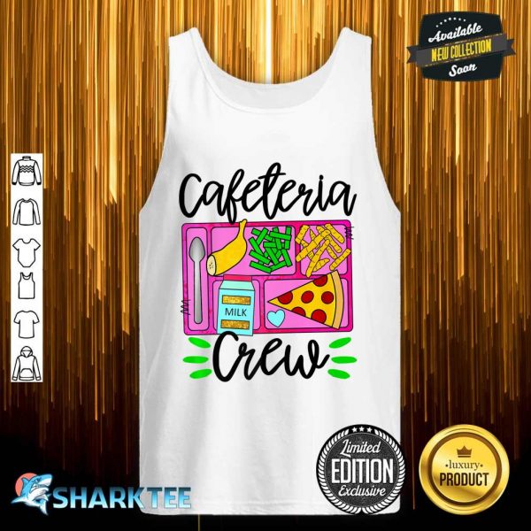 Nice Women Women Lunch Tray Cafeteria Worker Lunch Lady Server Premium Tank top