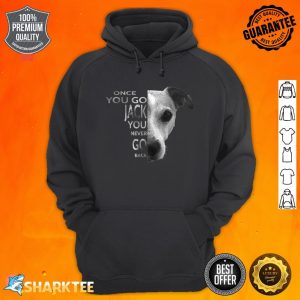 Once You Go Jack Russell Terrier Gift For Dog Lover Hoodie
