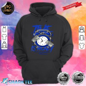 Racer Blue 5s Tee To Match Time Is Money Shoes 5 Racer Blue Hoodie