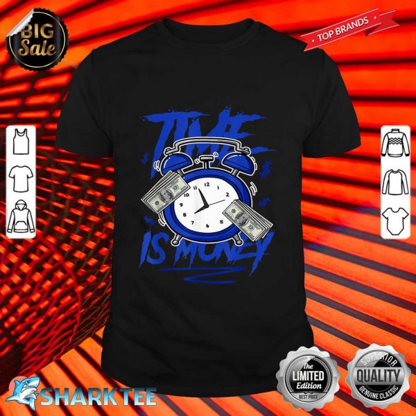 Racer Blue 5s Tee To Match Time Is Money Shoes 5 Racer Blue Shirt