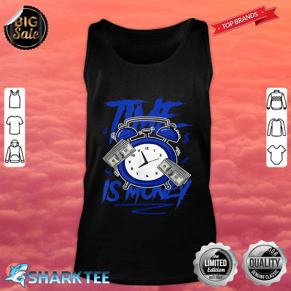 Racer Blue 5s Tee To Match Time Is Money Shoes 5 Racer Blue Tank top 
