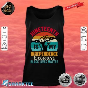 Retro Juneteenth Is My Independence Day Free Since 1865 Tank top