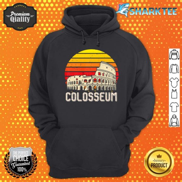 Rome Retro Colosseum From Italy The Ancient Romans Premium Hoodie