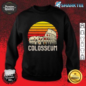Rome Retro Colosseum From Italy The Ancient Romans Premium Sweatshirt