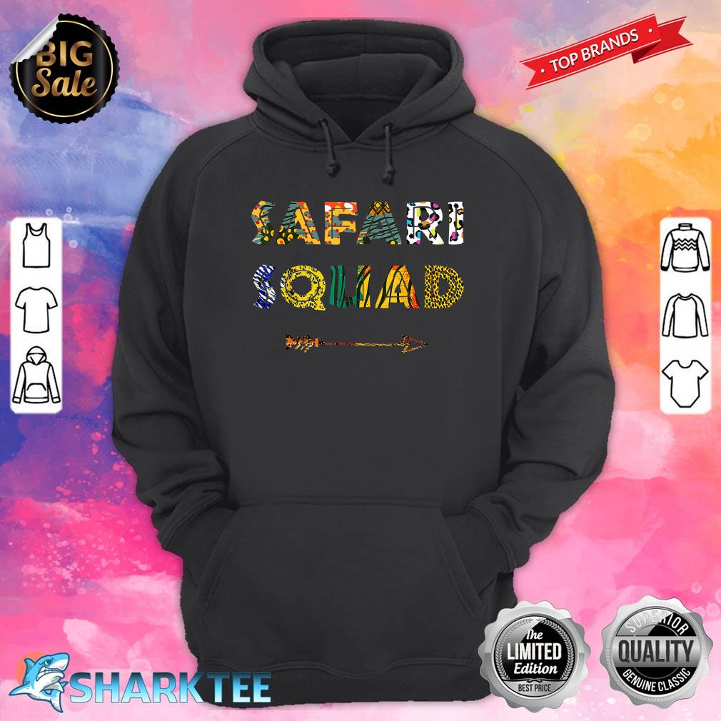 Safari Squad African Family Vacation Summer Vacay Trip Hoodie 