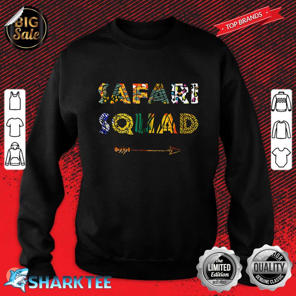 Safari Squad African Family Vacation Summer Vacay Trip Sweatshirt