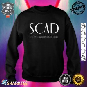 SCAD Art Deco Style College Sweatshirt