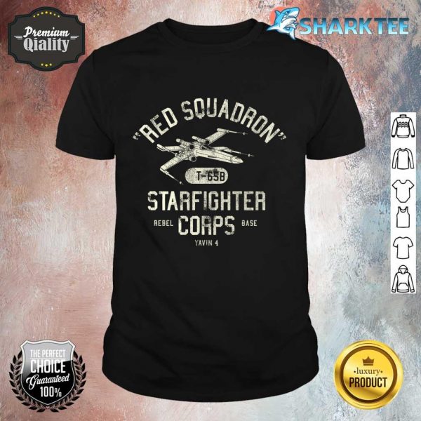 Star Wars Red Squadron Rebel Poster Shirt